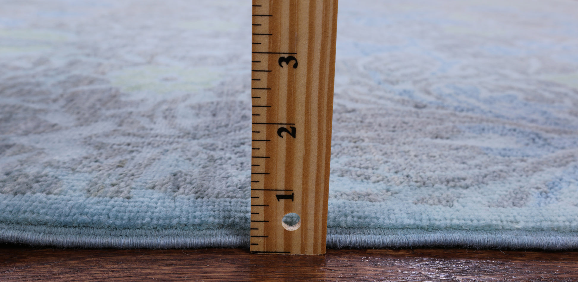 Full Pile Overdyed Handmade Wool Rug - 5' 3" X 8' 6" - Golden Nile