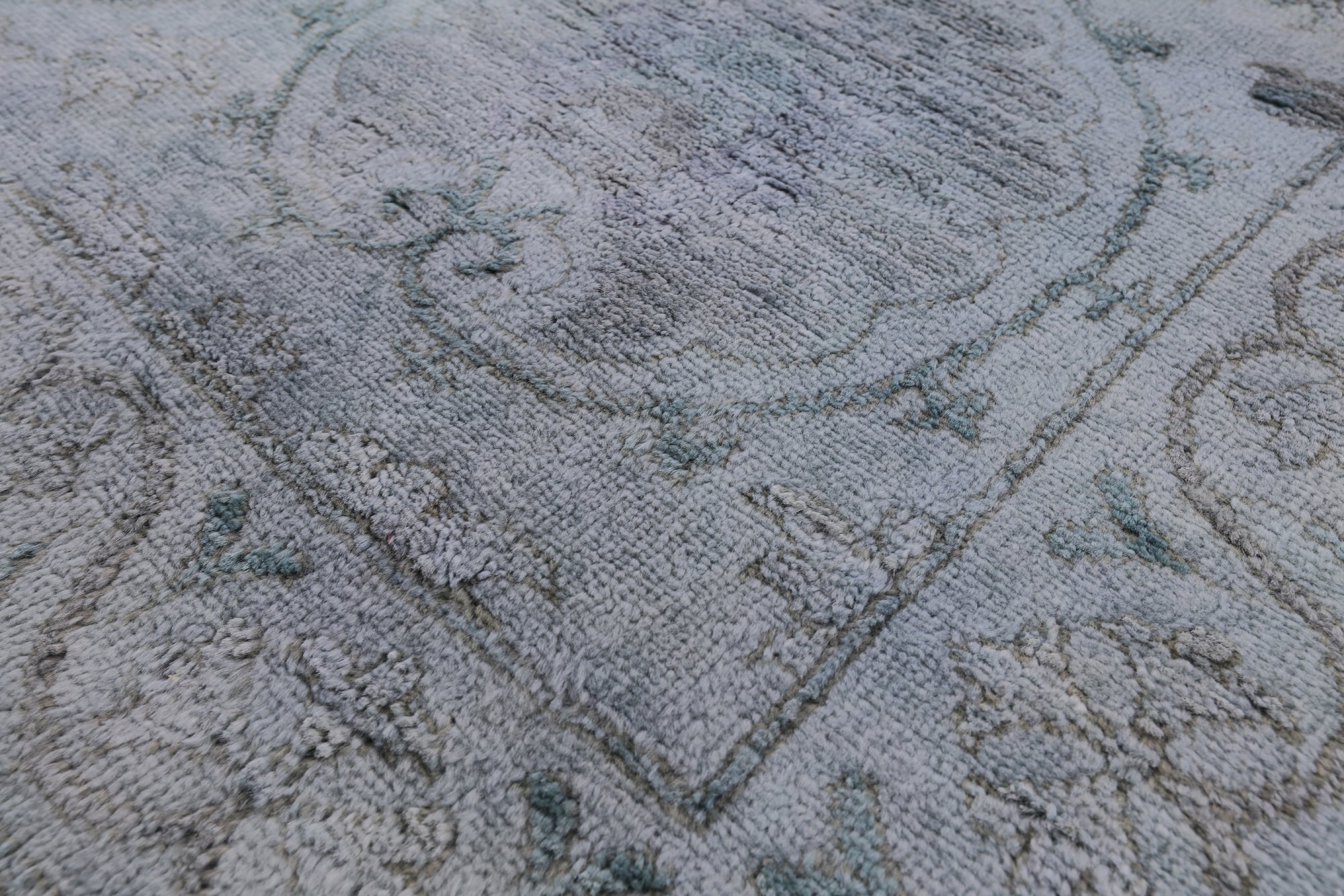 Full Pile Overdyed Handmade Wool Rug - 4' 2" X 6' 3" - Golden Nile