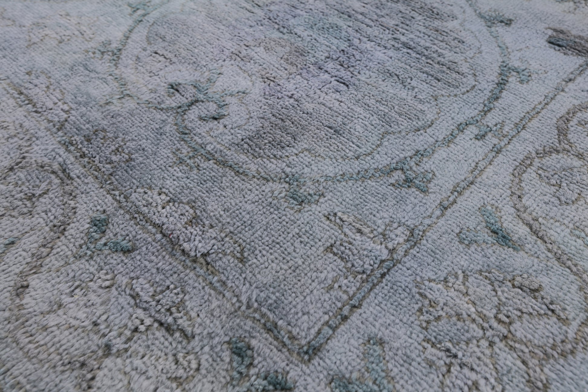 Full Pile Overdyed Handmade Wool Rug - 4' 2" X 6' 3" - Golden Nile