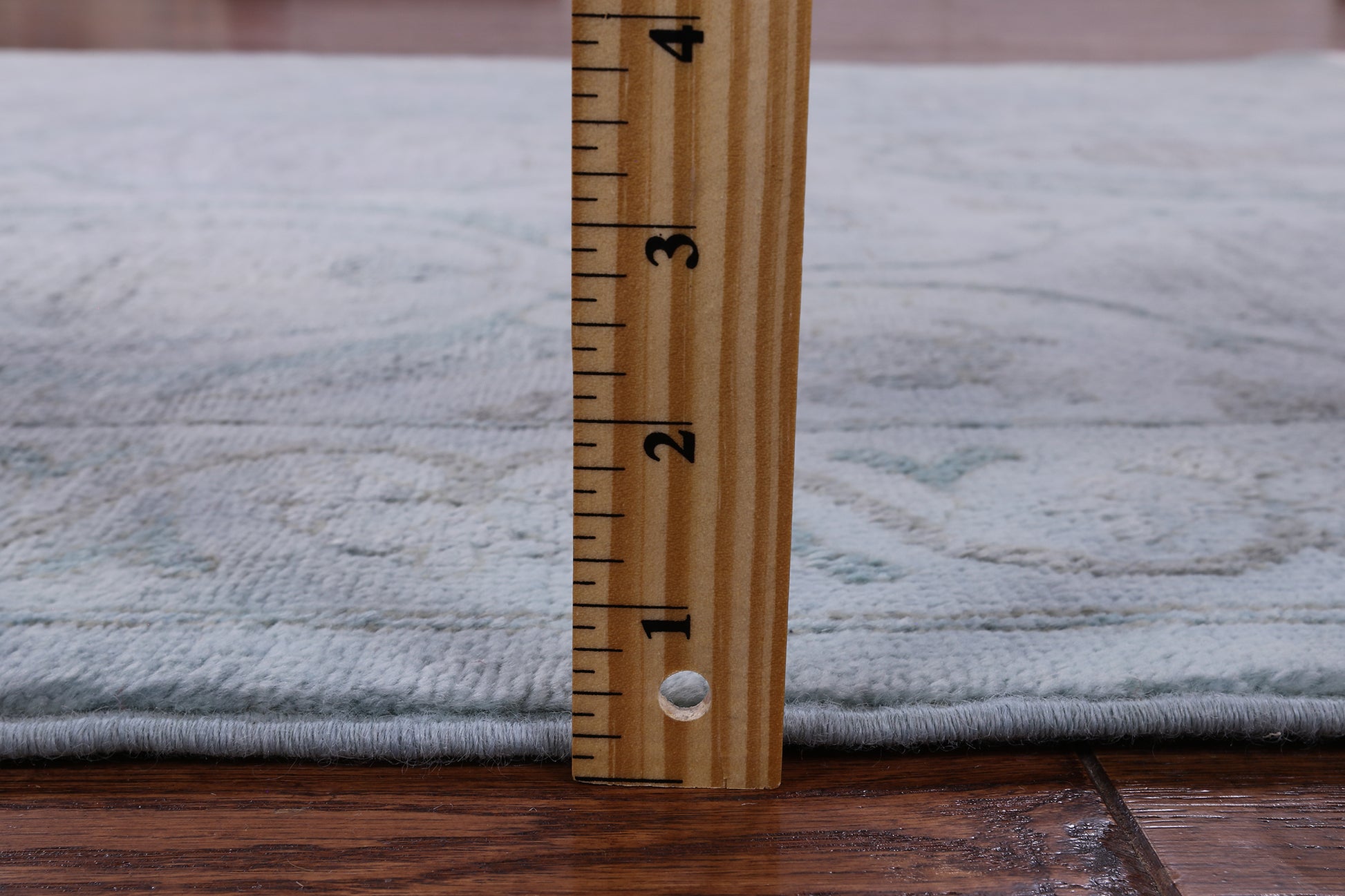 Full Pile Overdyed Handmade Wool Rug - 4' 2" X 6' 3" - Golden Nile