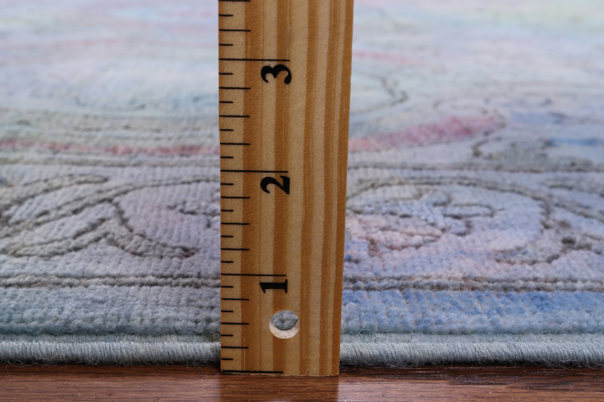 Full Pile Overdyed Handmade Wool Rug - 4' 6" X 14' 7" - Golden Nile