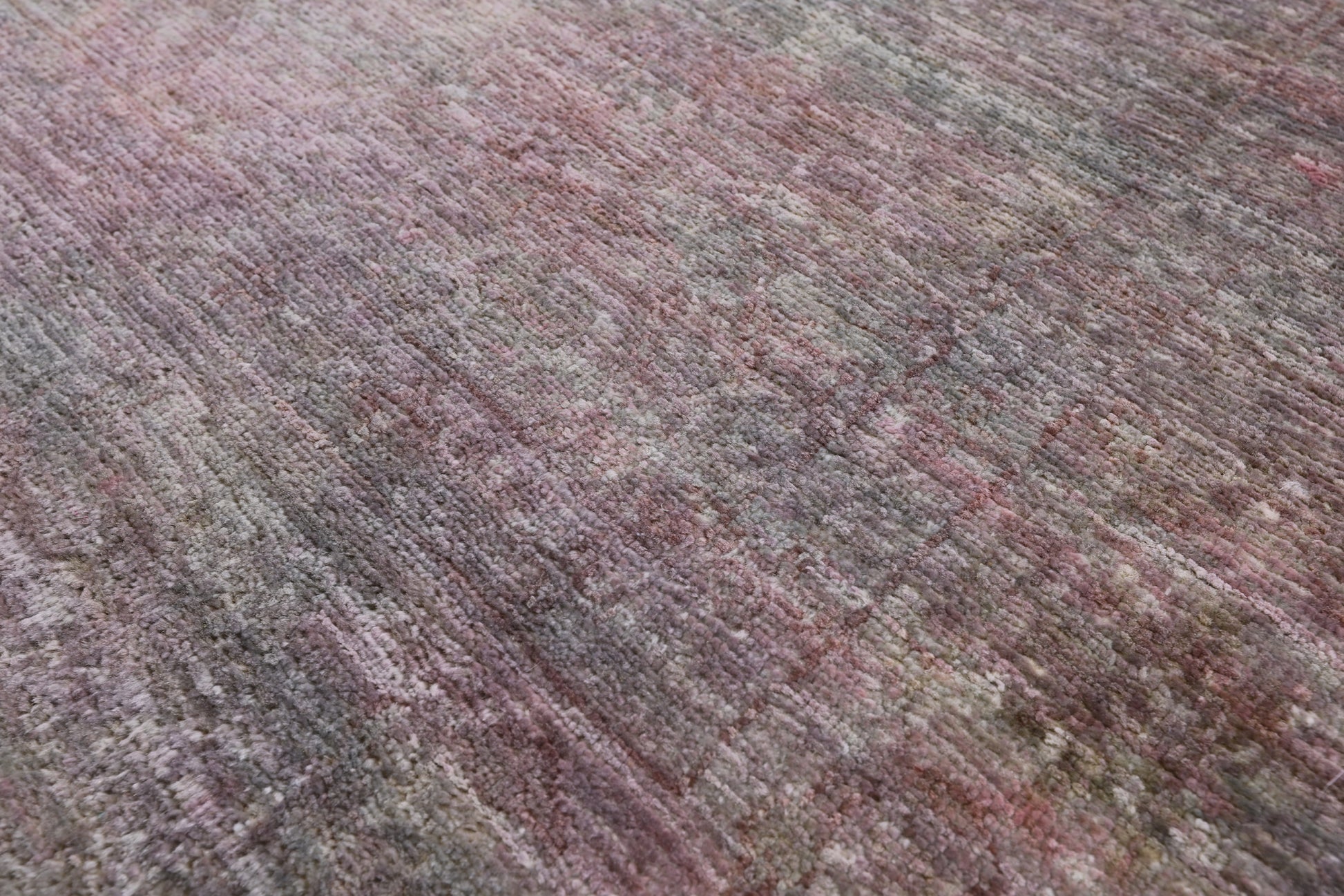 Full Pile Overdyed Handmade Wool Runner Rug - 3' 1" X 10' 3" - Golden Nile