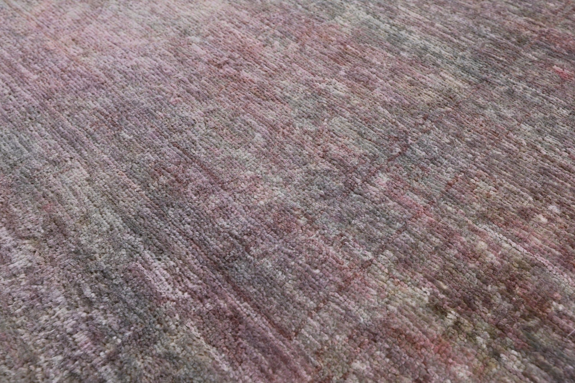Full Pile Overdyed Handmade Wool Runner Rug - 3' 1" X 10' 3" - Golden Nile