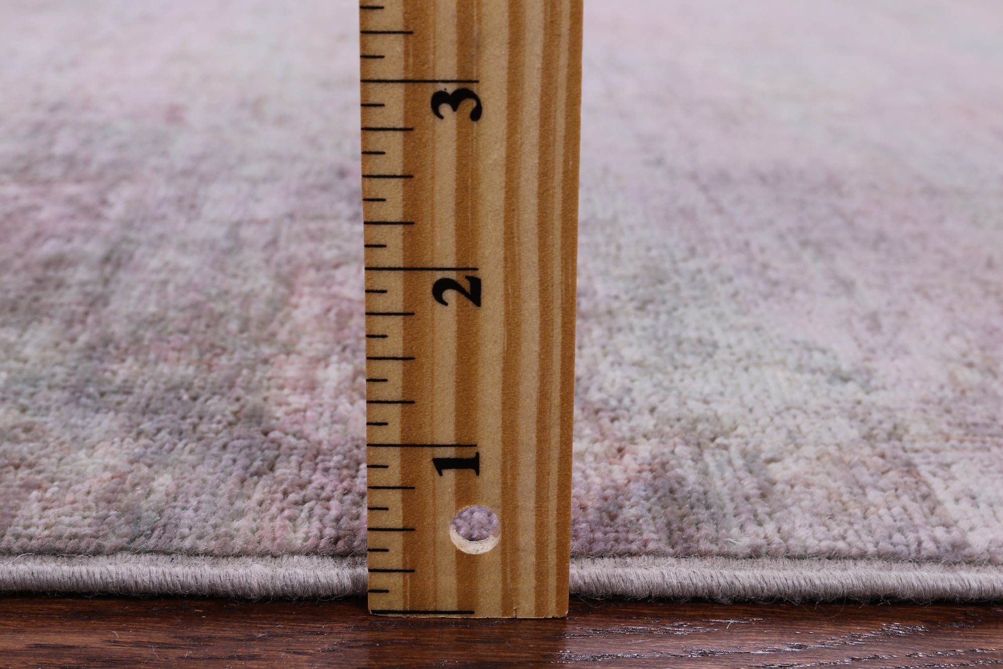 Full Pile Overdyed Handmade Wool Runner Rug - 3' 1" X 10' 3" - Golden Nile