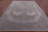 William Morris Hand Knotted Wool Rug - 9' 1" X 11' 10" - Golden Nile
