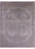 William Morris Hand Knotted Wool Rug - 9' 1" X 11' 10" - Golden Nile
