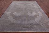 William Morris Hand Knotted Wool Rug - 9' 1" X 11' 10" - Golden Nile