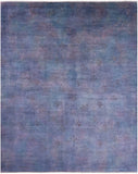 Full Pile Overdyed Hand Knotted Wool Rug - 11' 9" X 14' 4" - Golden Nile