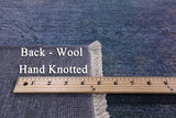Full Pile Overdyed Hand Knotted Wool Rug - 11' 9" X 14' 4" - Golden Nile