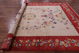 William Morris Hand Knotted Wool Rug - 8' 10" X 11' 10" - Golden Nile