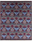 William Morris Handmade Wool Rug - 7' 10" X 9' 8" - Golden Nile