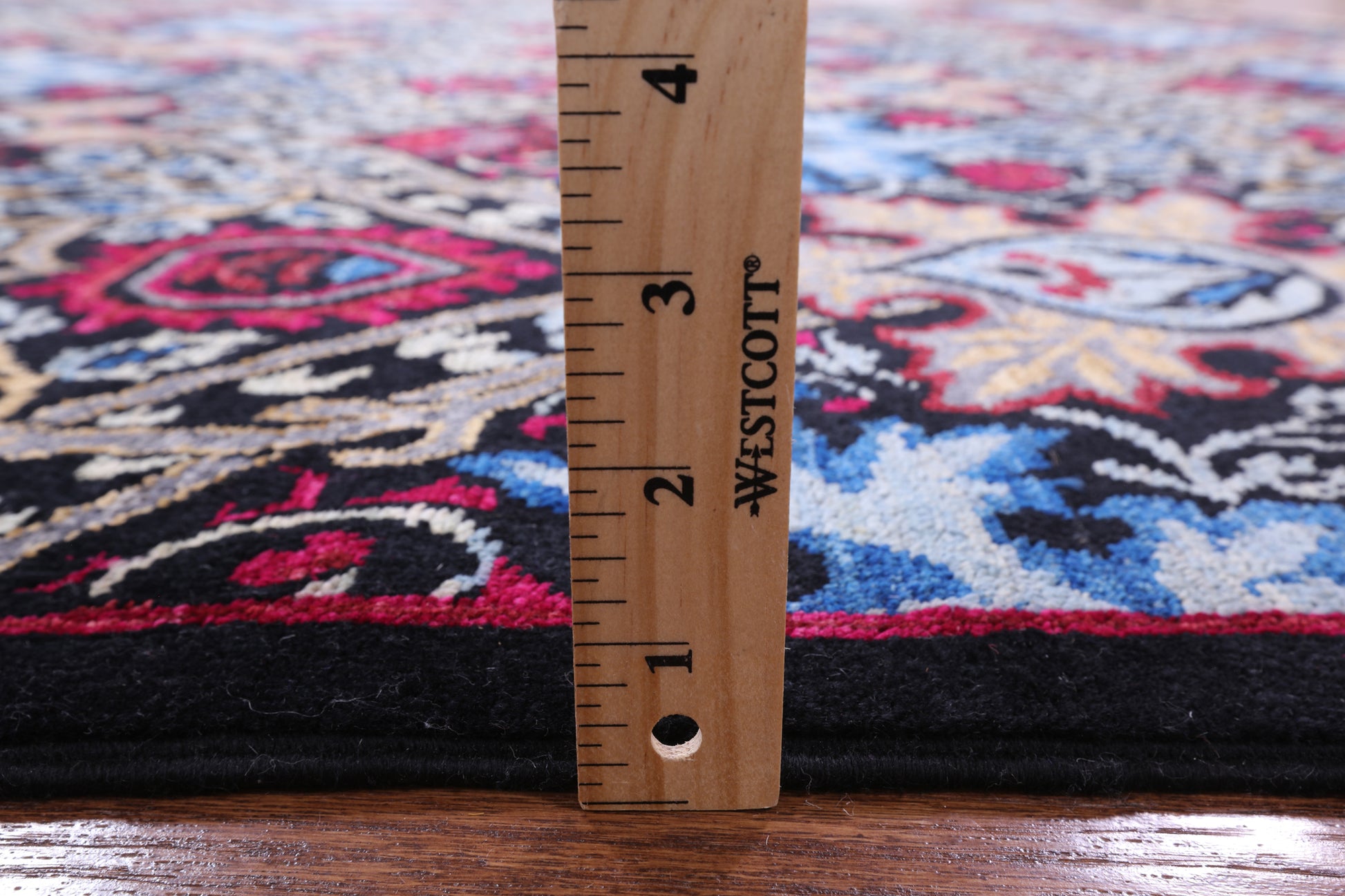 William Morris Handmade Wool Rug - 7' 10" X 9' 8" - Golden Nile