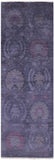 Full Pile Overdyed Handmade Wool Runner Rug - 2' 9" X 8' 2" - Golden Nile