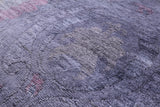 Full Pile Overdyed Handmade Wool Runner Rug - 2' 9" X 8' 2" - Golden Nile