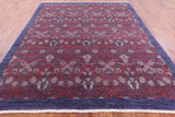 William Morris Hand Knotted Wool Rug - 8' 1" X 9' 10" - Golden Nile