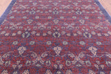 William Morris Hand Knotted Wool Rug - 8' 1" X 9' 10" - Golden Nile