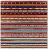 Square Tribal Persian Gabbeh Hand Knotted Wool Rug - 6' 2" X 6' 3" - Golden Nile