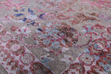 Grey Persian Hand Knotted Wool & Silk Rug - 8' 3" X 10' 0" - Golden Nile