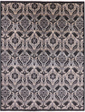 William Morris Handmade Wool Rug - 9' 3" X 11' 10" - Golden Nile