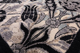 William Morris Handmade Wool Rug - 9' 3" X 11' 10" - Golden Nile