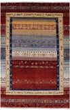 Tribal Persian Gabbeh Handmade Wool Rug - 6' 7" X 10' 0" - Golden Nile