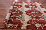 Tribal Persian Gabbeh Handmade Wool Rug - 9' 0" X 12' 4" - Golden Nile