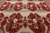 Tribal Persian Gabbeh Handmade Wool Rug - 9' 0" X 12' 4" - Golden Nile
