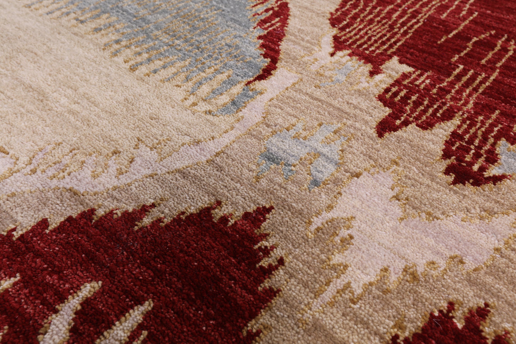 Tribal Persian Gabbeh Handmade Wool Rug - 9' 0" X 12' 4" - Golden Nile
