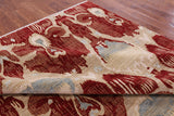 Tribal Persian Gabbeh Handmade Wool Rug - 9' 0" X 12' 4" - Golden Nile