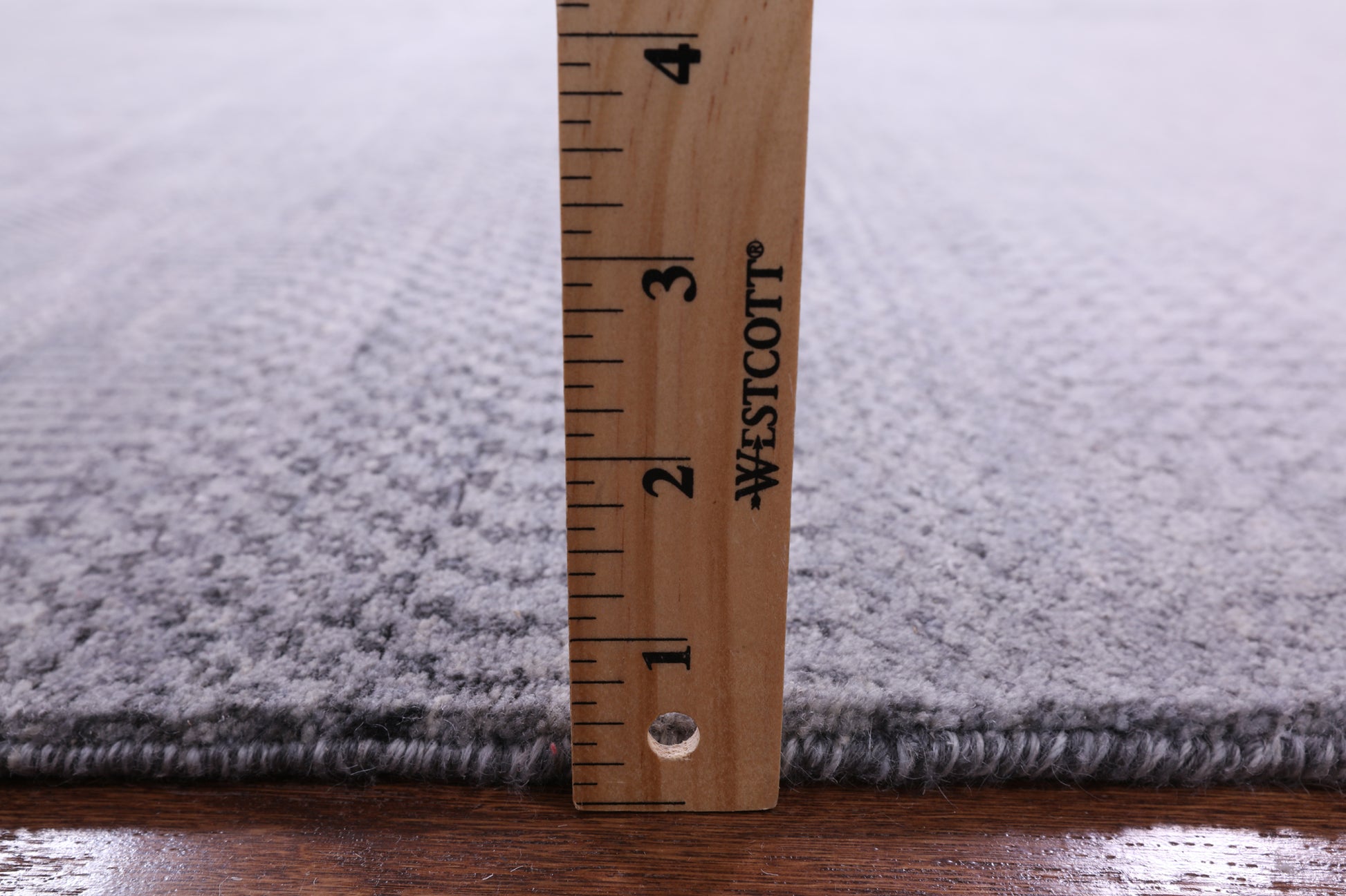 Grey Savannah Grass Handmade Wool & Silk Rug - 8' 2" X 10' 3" - Golden Nile