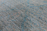 William Morris Hand Knotted Wool Rug - 6' 1" X 9' 1" - Golden Nile