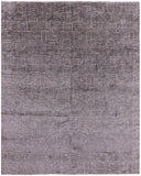 Grey Modern Handmade Wool & Silk Rug - 8' 1" X 10' 0" - Golden Nile