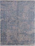 Modern Handmade Wool & Silk Rug - 7' 10" X 10' 1" - Golden Nile