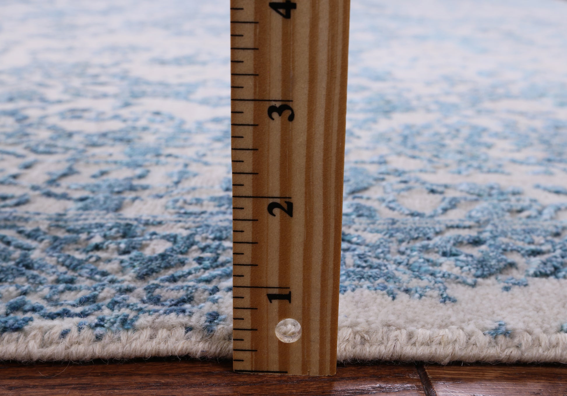 Modern Handmade Wool & Silk Rug - 7' 10" X 10' 1" - Golden Nile