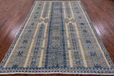Southwest Navajo Design Gabbeh Handmade Wool Rug - 5' 10" X 8' 7" - Golden Nile
