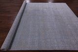 Modern Hand Knotted Wool & Silk Rug - 8' 1" X 10' 1" - Golden Nile
