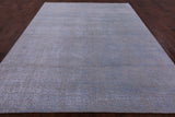 Modern Hand Knotted Wool & Silk Rug - 8' 1" X 10' 1" - Golden Nile