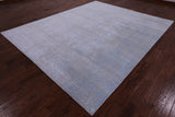 Modern Hand Knotted Wool & Silk Rug - 8' 1" X 10' 1" - Golden Nile