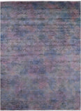 Full Pile Overdyed Hand Knotted Wool Rug - 8' 10" X 12' 1" - Golden Nile