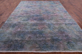 Full Pile Overdyed Hand Knotted Wool Rug - 8' 10" X 12' 1" - Golden Nile