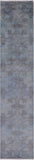 Full Pile Overdyed Hand Knotted Wool Runner Rug - 2' 7" X 12' 7" - Golden Nile