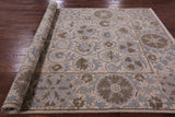 Ivory William Morris Handmade Wool Rug - 6' 3" X 9' 4" - Golden Nile