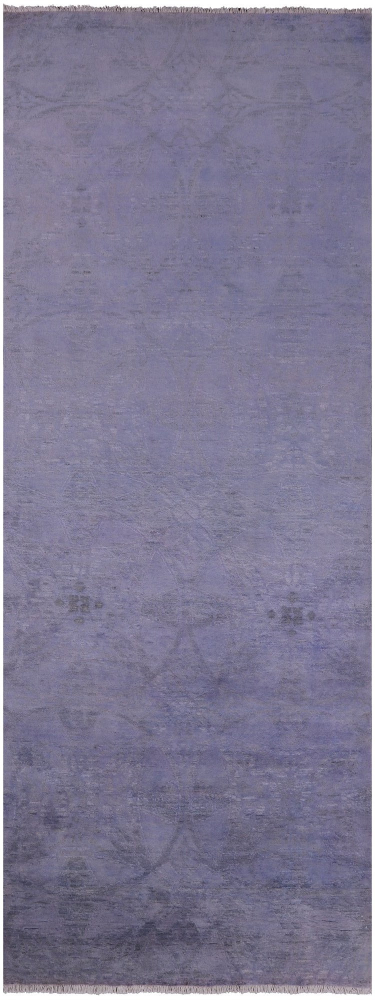Full Pile Overdyed Handmade Wool Runner Rug - 4' 0" X 10' 6" - Golden Nile