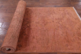 Full Pile Overdyed Handmade Wool Runner Rug - 3' 1" X 10' 8" - Golden Nile