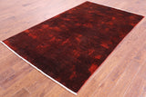 Full Pile Overdyed Handmade Wool Rug - 4' 10" X 8' 0" - Golden Nile