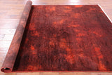 Full Pile Overdyed Handmade Wool Rug - 4' 10" X 8' 0" - Golden Nile