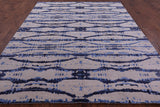 Modern Handmade Wool & Silk Rug - 8' 3" X 10' 1" - Golden Nile