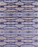 Modern Handmade Wool & Silk Rug - 8' 3" X 10' 1" - Golden Nile