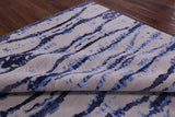 Modern Handmade Wool & Silk Rug - 8' 3" X 10' 1" - Golden Nile