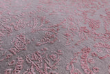 Grey Modern Hand Knotted Wool & Silk Rug - 5' 1" X 8' 4" - Golden Nile